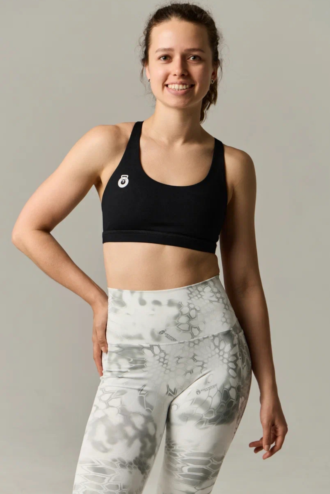 Спортивный Топ Vitality Sports Bra 2.0 (XS, Black, Small logo)