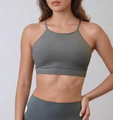 Спортивный топ Break the Limits Sports Bra (L, Весенние комплекты, Женский, Dark Grey)