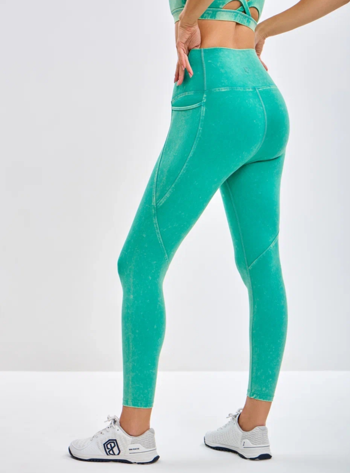 Леггинсы Eccentric leggings (S, WASHED JADE, Новинки ноября)