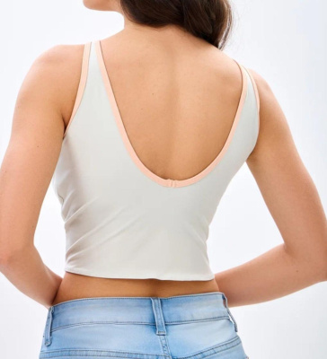 Топ женский Gratitude Crop tank (XS, Женский, Cloud)