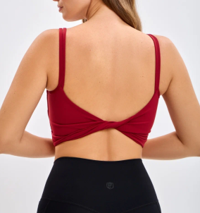 Спортивный Топ Don't Get It Twisted Sports Bra (XS, Женский, Rhubarb)