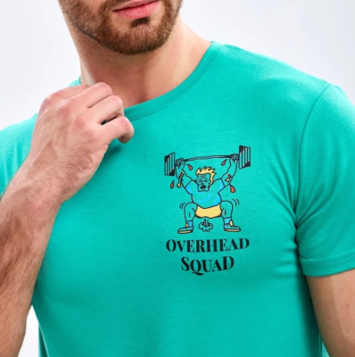 Collection Aleksandr Pliushkin Overhead Squad (S, Мужской, Зеленый)