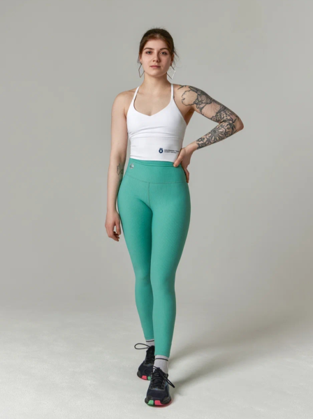 Леггинсы Limitless legging (M, Женский, Jungle mist)