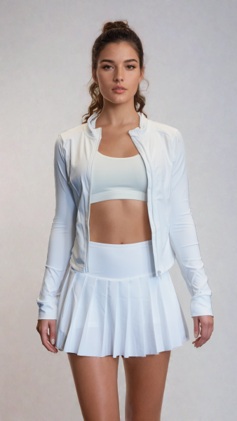 Спортивная Юбка Flow Skirt (White, S, Женский, Gonna Bee Summer)