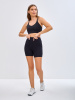 Топ спортивный The Exhale Sports Bra (L, Женский, Black)