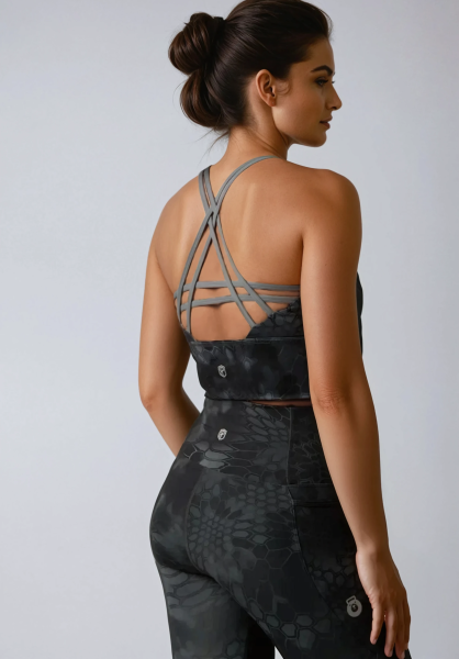 Спортивный Топ Crossfire Sports Bra (XS, Small logo, Typhon)