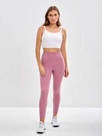 Леггинсы You Go To Legging 2.0 (XS, Small logo, Antique mauve, Женский)