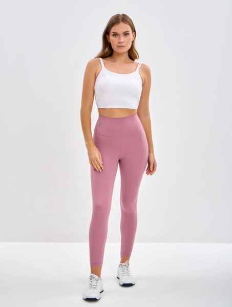 Леггинсы You Go To Legging 2.0 (M, Small logo, Antique mauve, Женский)