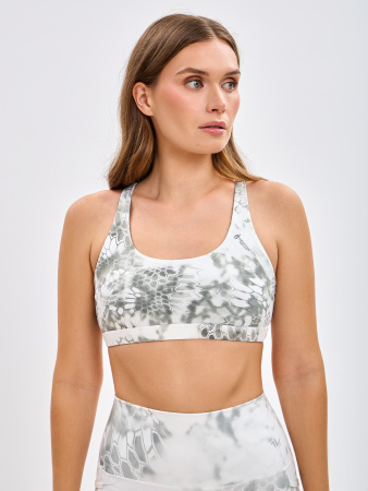 Спортивный Топ Vitality Sports Bra 2.0 (S, Женский, Vibrant Bloom, Small logo)