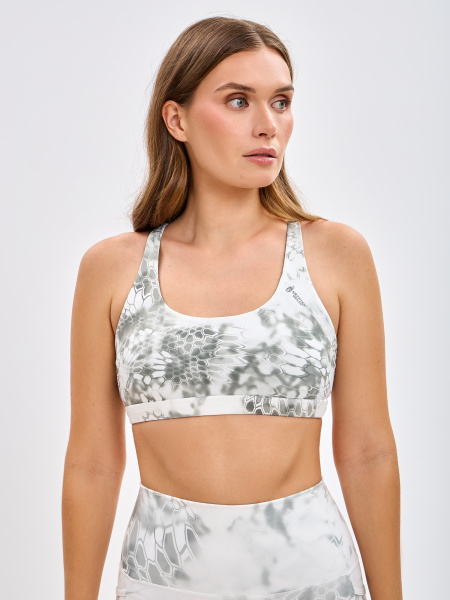Спортивный Топ Vitality Sports Bra 2.0 (S, Женский, Vibrant Bloom, Small logo)