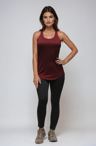 Женская Майка Your Staple Tank (S, Maroon, Женский)