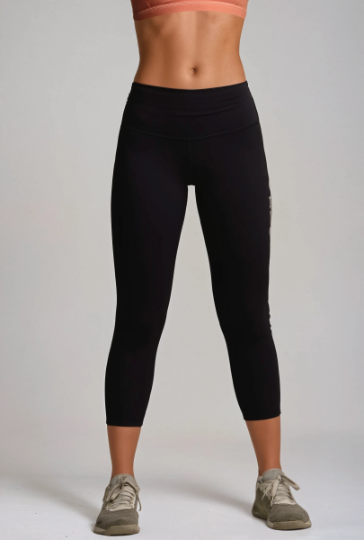 Леггинсы Inspire Leggings (L, Big logo, Женский, Navy)
