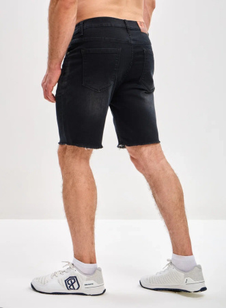 Шорты Flex stretch jorts (S, Kolesnikov Team, Мужской, Black denim)