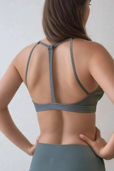 Спортивный топ Break the Limits Sports Bra (XS, Весенние комплекты, Женский, Dark Grey)