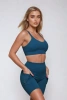 Топ спортивный The Exhale Sports Bra (L, Женский, Seaport)