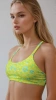 Спортивный топ Serenity Sports Bra (L, Весенние комплекты, Женский, Lime Splash)