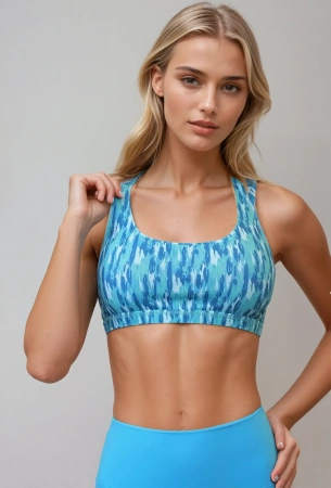 Спортивный Топ Vitality Sports Bra (M, Женский, Waterfall, Весенние комплекты)
