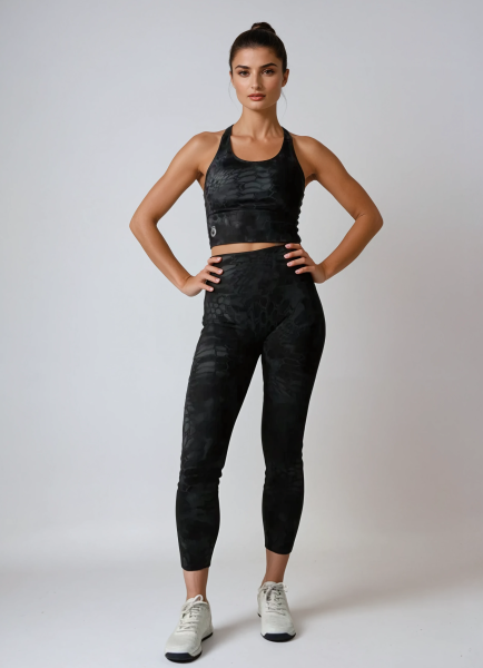 Спортивный Топ Crossfire Sports Bra (XS, Small logo, Typhon)