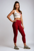Леггинсы Inspire Leggings (S, Small logo, Женский, Cranberry)