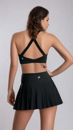 Спортивная Юбка Flow Skirt (Black, S, Женский, Gonna Bee Summer)