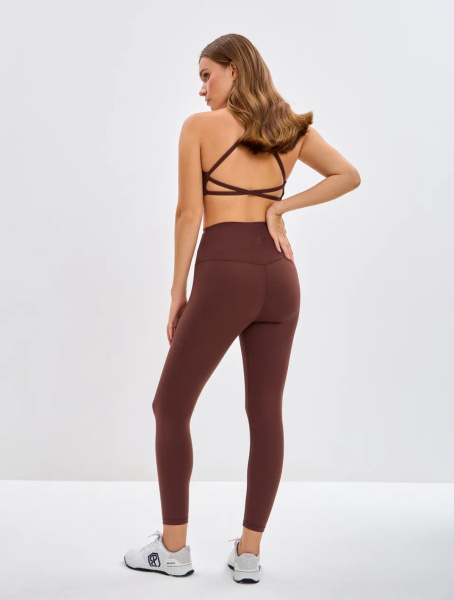 Леггинсы You Go To Legging 2.0 (S, Small logo, FRENCH ROAST)