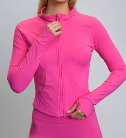 Рашгард на молнии Core Zip Jacket (M, Rose, Gonna Bee Summer)