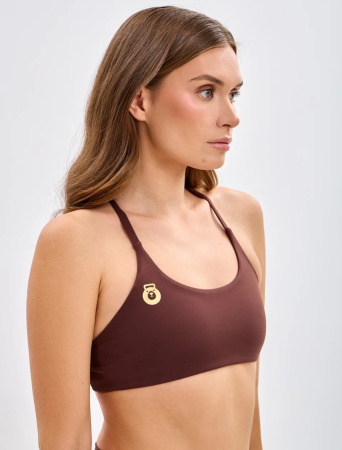 Спортивный топ Serenity Sports Bra (L, Женский, FRENCH ROAST)