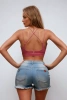 Топ спортивный The Exhale Sports Bra (XS, Женский, Mauvewood)