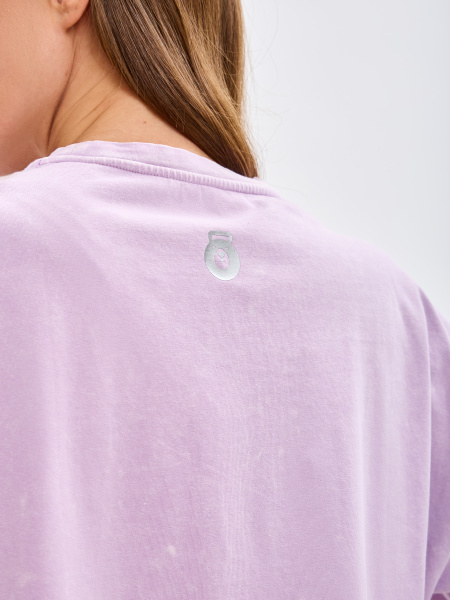 Кроп для женщин Training Crop Tee 2.0 (XS, Женский, Washed Orchid)