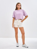 Кроп для женщин Training Crop Tee 2.0 (XS, Женский, Washed Orchid)