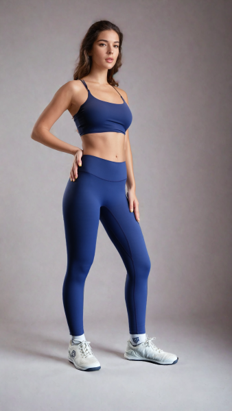Леггинсы Yoga Leggings (Royal Blue, Женский, S, Gonna Bee Summer)