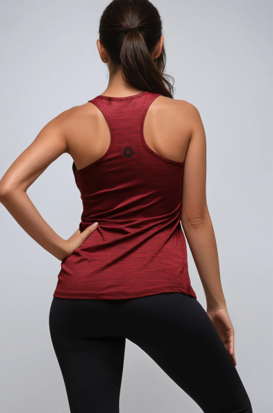 Женская Майка Your Staple Tank (S, Maroon, Женский)