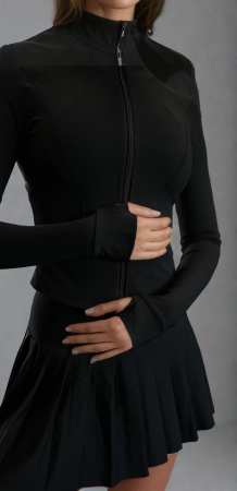 Рашгард на молнии Core Zip Jacket (S, Black, Gonna Bee Summer)