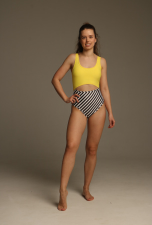 Купальник Riptide One Piece Swimsuit (S, Женский, Citrus stripe)