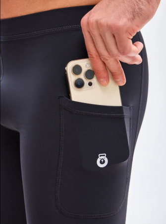 Шорты мужские компрессионные Apex Compression Shorts (M, Basic Lux, Мужской, Black)