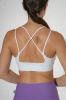 Топ спортивный The Exhale Sports Bra (L, White)