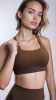 Спортивный топ All-Fit (L, Almond, Женский, Gonna Bee Summer)