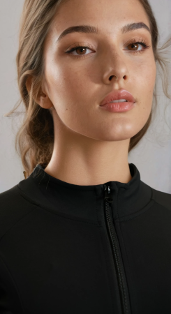 Рашгард на молнии Core Zip Jacket (S, Black, Gonna Bee Summer)