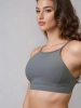 Спортивный топ Break the Limits Sports Bra (XS, Весенние комплекты, Женский, Dark Grey)