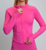 Рашгард на молнии Core Zip Jacket (S, Rose, Gonna Bee Summer)