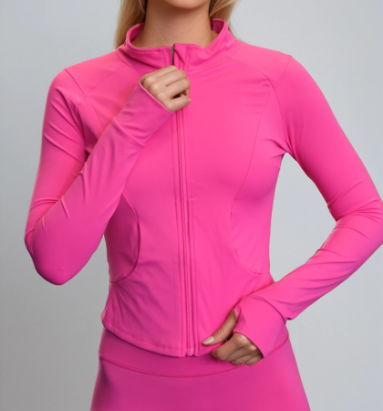 Рашгард на молнии Core Zip Jacket (S, Rose, Gonna Bee Summer)