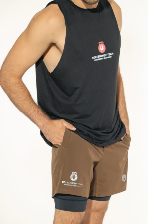 Мужские шорты Versatile shorts/compression 7 (XXL, Мужской, Tobacco)