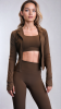 Рашгард на молнии Hood Jacket (S, Almond, Женский, Gonna Bee Summer)