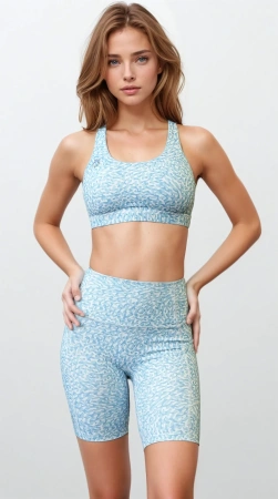 Топ спортивный Helix Sport Bra (XS, Весенние комплекты, Женский, Blue Sea)