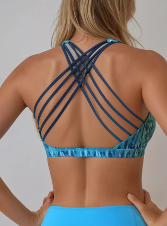 Спортивный Топ Vitality Sports Bra (L, Женский, Waterfall, Весенние комплекты)