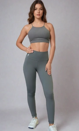 Спортивный топ Break the Limits Sports Bra (M, Весенние комплекты, Женский, Dark Grey)