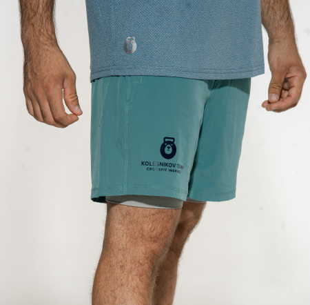 Мужские шорты Versatile shorts/compression 7 (XXL, Мужской, Deep Sea)