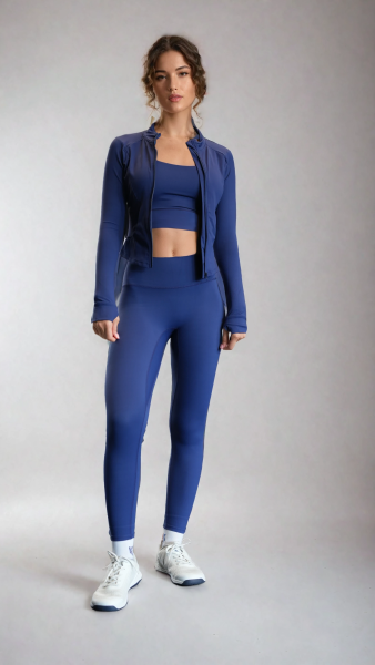 Рашгард на молнии Core Zip Jacket (S, Royal Blue, Gonna Bee Summer)