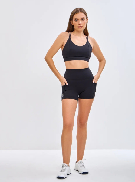 Женские шорты Synergy Short (S, Женский, Black)