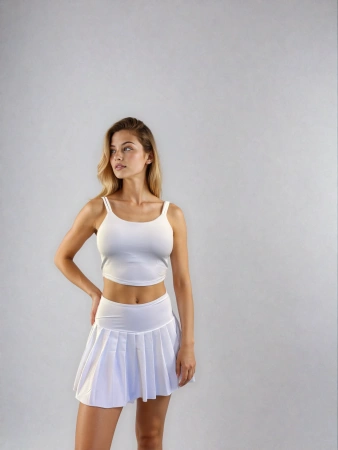 Спортивный Топ Don't Get It Twisted Sports Bra (M, Женский, White)